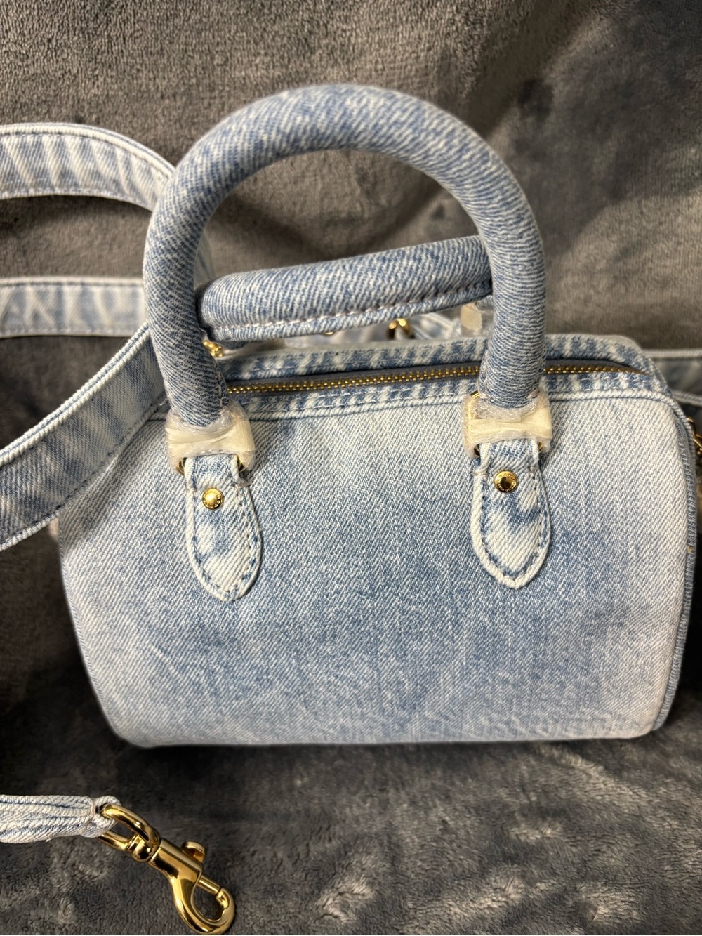 COACH Mini Rowan Crossbody Bag In Loved Denim With Charms(CDY30) - Picture 2 of 2